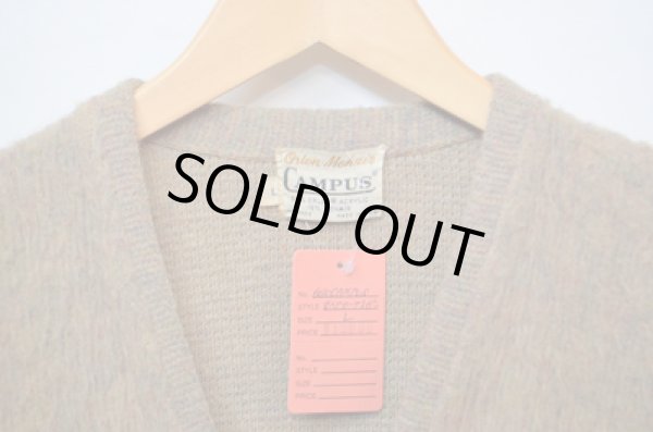 画像3: 60's CAMPUS モヘアカーディガン (3)