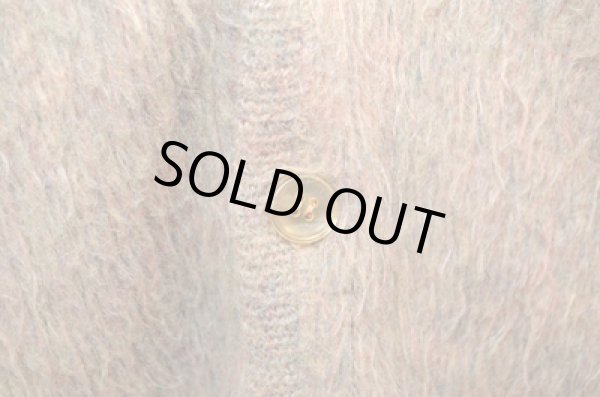 画像4: 60's CAMPUS モヘアカーディガン (4)