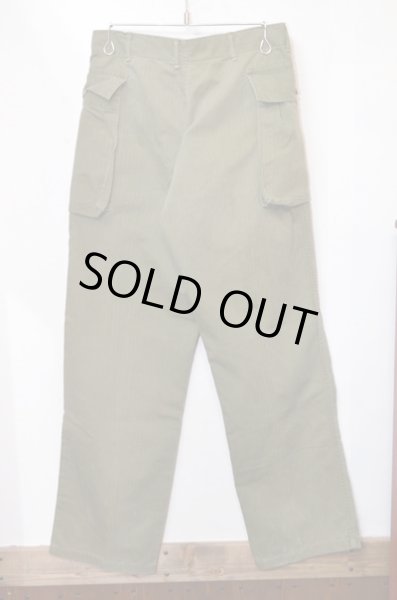 画像2: 40's US ARMY M-43 HBTパンツ (2)