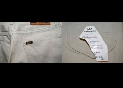 画像2: 60's Lee ウエスターナーPANTS "DEADSTOCK”