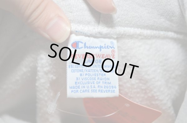 画像3: 90's チャンピオンリバースウィーブPARKA "両面プリント” (3)