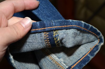 画像1: 60's Levi's505 BIGE "大文字”