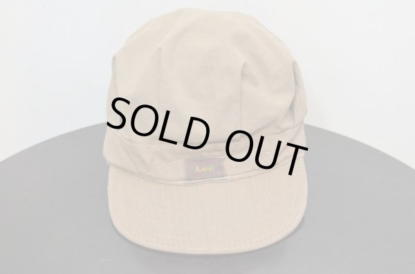 画像2: 50's Lee WORK CAP "赤タグ” (2)