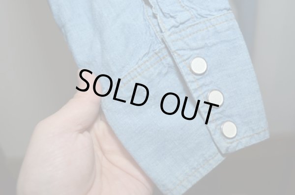 画像5: 50's WRANGLER ウエスタンシャンブレーSHIRT "縦ベル” (5)