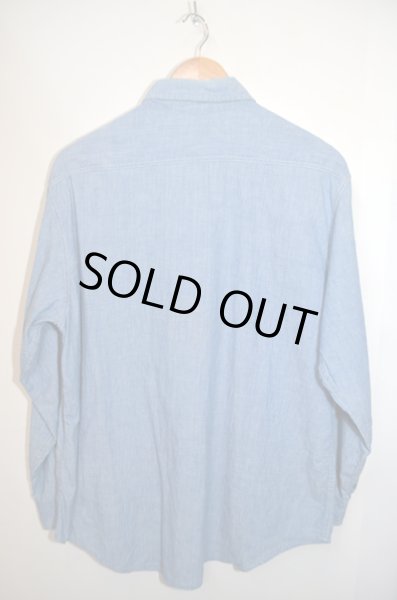 画像2: 60's BIGMAC シャンブレーSHIRT "100%COTTON” (2)