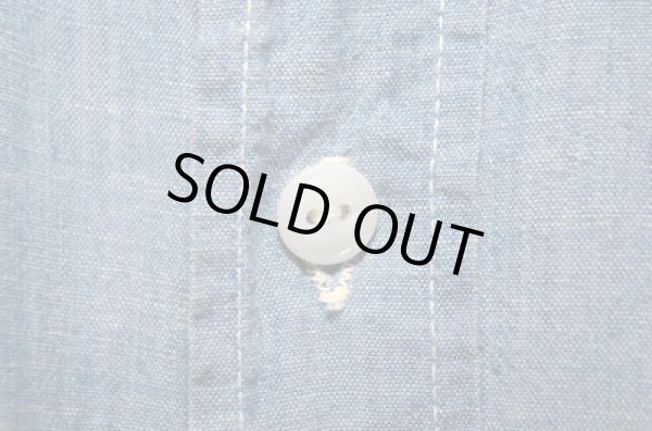 画像4: 60's BIGMAC シャンブレーSHIRT "100%COTTON” (4)