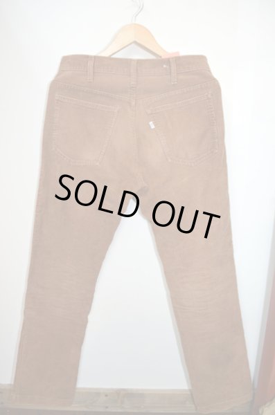 画像2: 70's Levi's519 コーデュロイPANTS "スレーキスタンプ表記” (2)