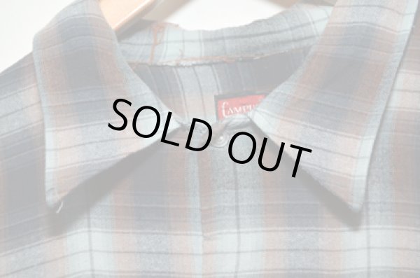 画像4: 60's CAMPUS オンブレーレーヨンSHIRT (4)
