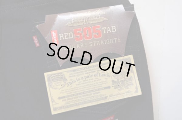 画像5: 90's Levi's 505 BLK W30 DEADSTOCK (5)