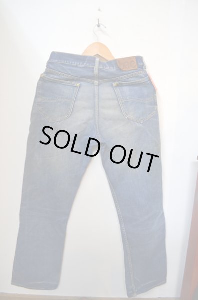 画像2: 60's Lee 101Z サイド黒 "片耳付き” (2)