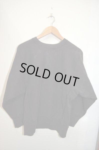 画像2: 80's チャンピオンリバースウィーブSWEAT "BLK” 3段プリント (2)