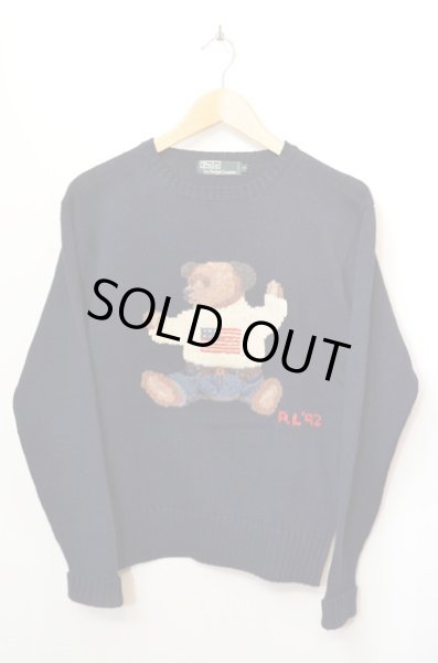 画像1: Ralph Lauren COTTON KNIT "RL'92 POLO BEAR” (1)