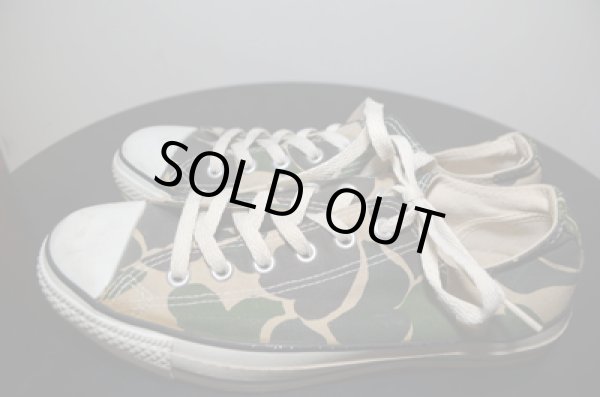 画像5: 90's コンバース オールスターLow "カモ柄” "MINTコンディション” (5)