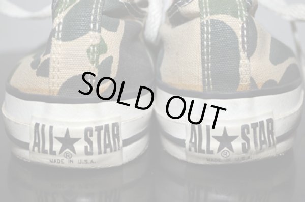 画像6: 90's コンバース オールスターLow "カモ柄” "MINTコンディション” (6)