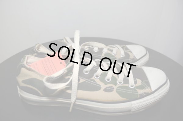 画像4: 90's コンバース オールスターLow "カモ柄” "MINTコンディション” (4)