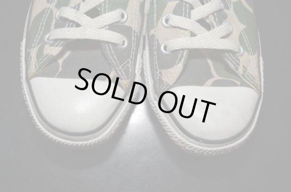 画像9: 90's コンバース オールスターLow "カモ柄” "MINTコンディション” (9)