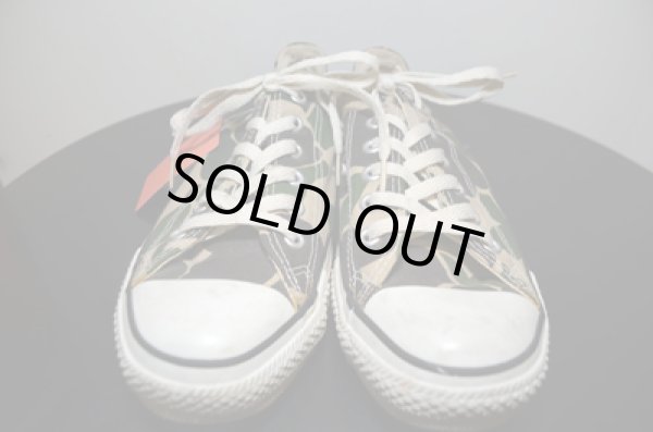 画像2: 90's コンバース オールスターLow "カモ柄” "MINTコンディション” (2)