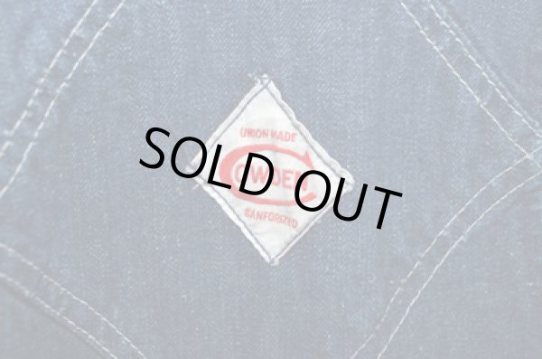 画像3: 50's COWDEN オーバーオール 真紺 (3)