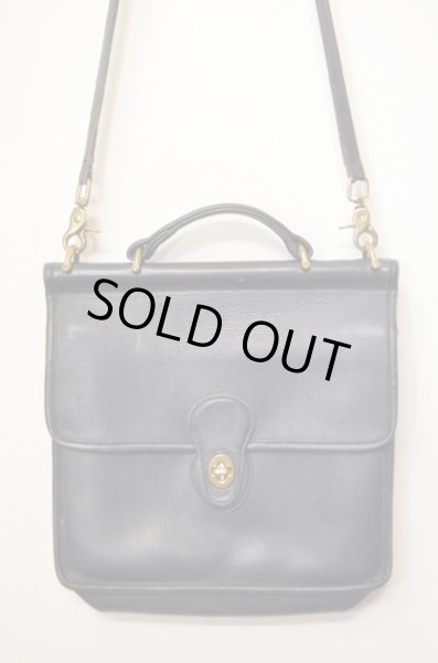 画像2: OLD COACH レザーショルダーバッグ (2)