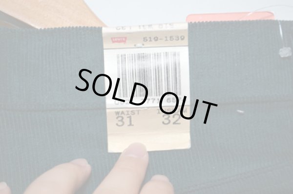 画像4: 80〜90's Levi's519 コーデュロイPANTS "DEADSTOCK” (4)