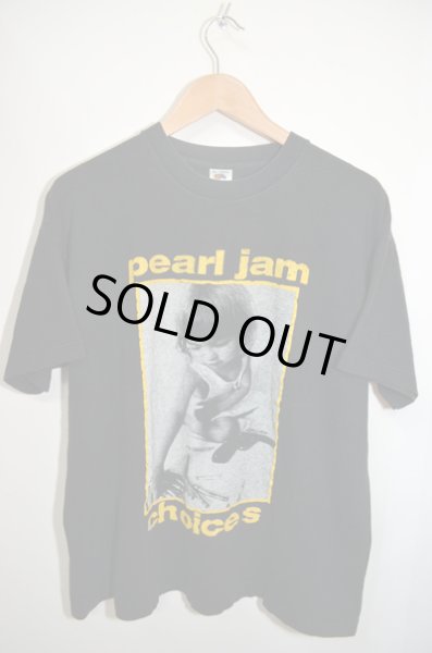 画像1: 90's Pearl jam BAND T-SHIRT (1)