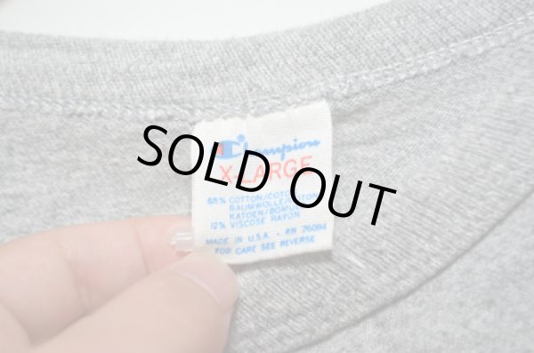 画像3: 80's チャンピオン 88/12 染み込みプリントT-SHIRT (3)