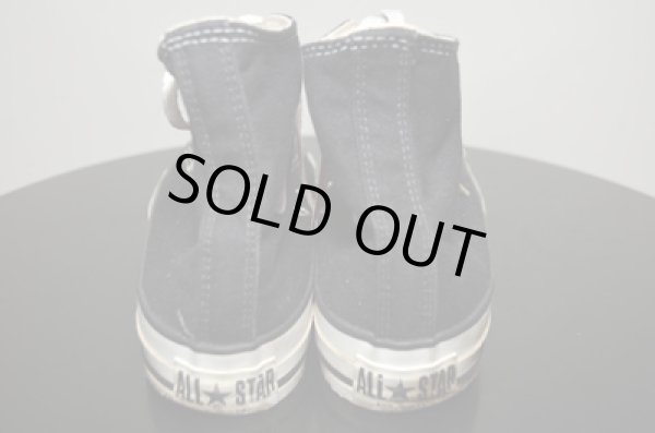 画像4: 90's USA製 コンバース ALLSTAR Hi--cut "BLK” (4)