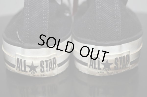 画像6: 90's USA製 コンバース ALLSTAR Hi--cut "BLK” (6)