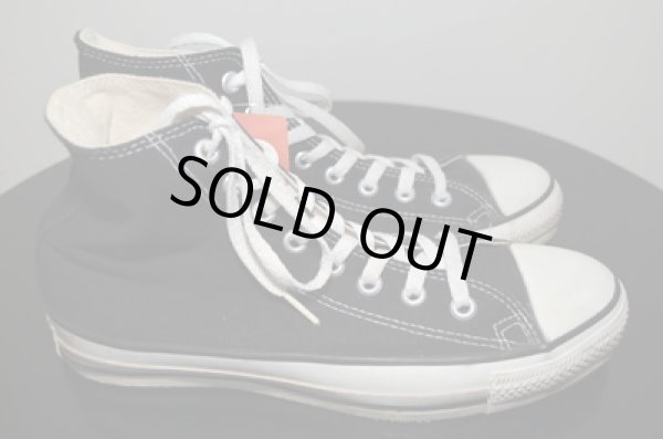 画像5: 90's USA製 コンバース ALLSTAR Hi--cut "BLK” (5)