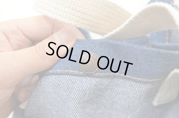 画像2: 90's Levi's デニムショルダーバッグ (2)