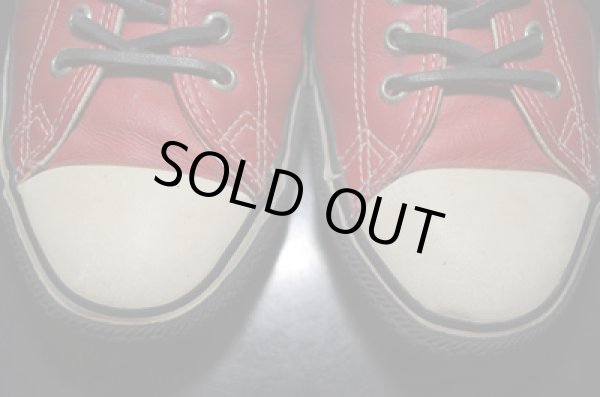 画像7: 00's USA製 コンバース ALLSTAR Low-cut レザー "2000年記念” (7)