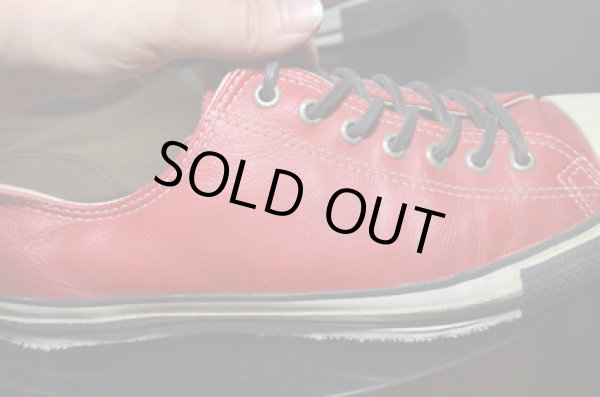 画像9: 00's USA製 コンバース ALLSTAR Low-cut レザー "2000年記念” (9)