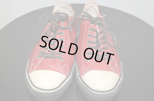 画像2: 00's USA製 コンバース ALLSTAR Low-cut レザー "2000年記念” (2)