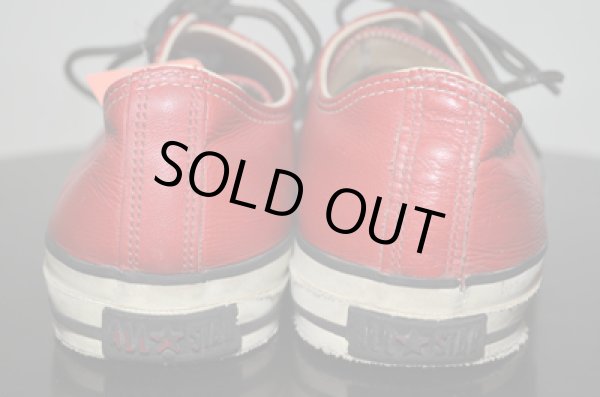 画像5: 00's USA製 コンバース ALLSTAR Low-cut レザー "2000年記念” (5)