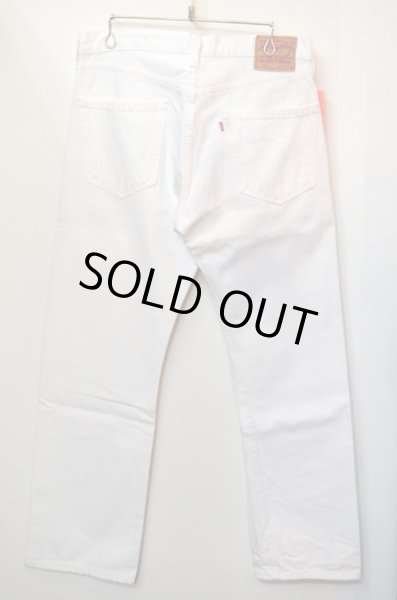 画像2: 00's Levi's 501 ホワイトデニム (2)