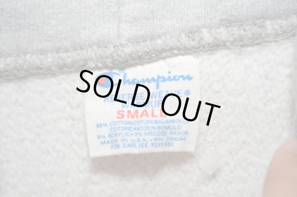 画像3: 80's チャンピオン リバースウィーブ パーカー フロッキープリント (3)