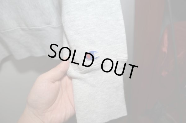 画像4: 80's チャンピオン リバースウィーブ パーカー フロッキープリント (4)