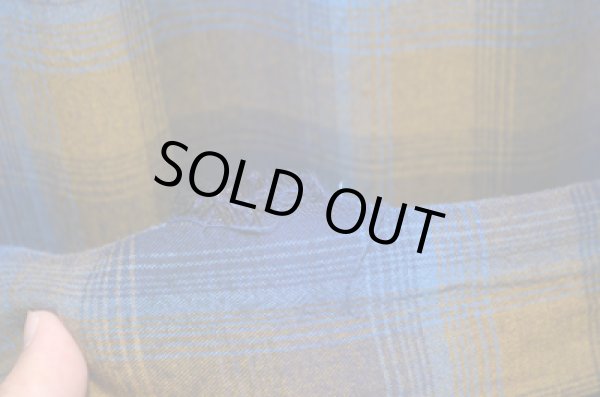 画像7: 60's TOWN CRAFT オンブレーレーヨンガウン sizeS (7)