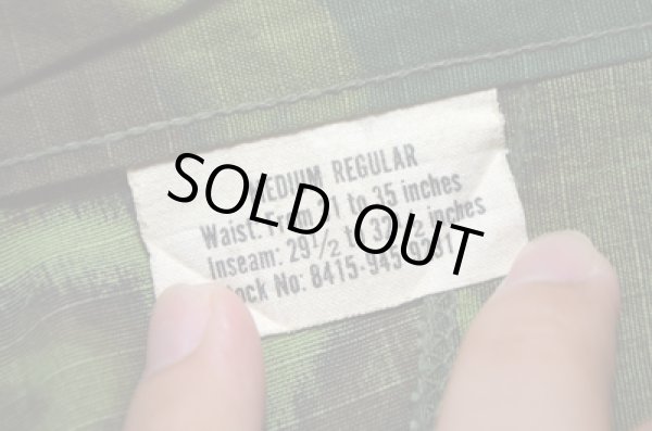 画像3: 60's US ARMY グリーンリーフカモ PANTS (3)