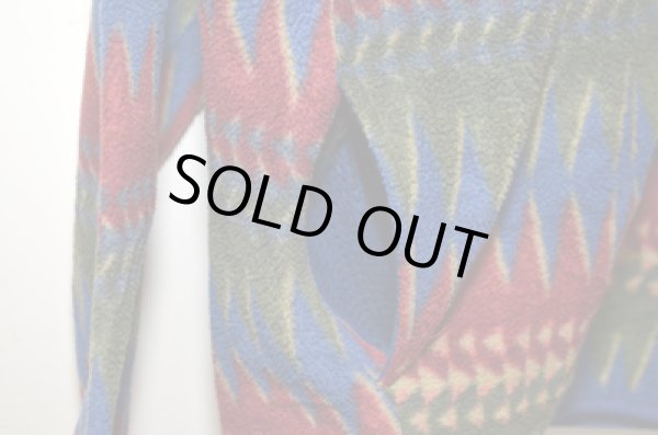 画像5: 90's パタゴニア ネイティブ柄スナップT ポケット付き (5)