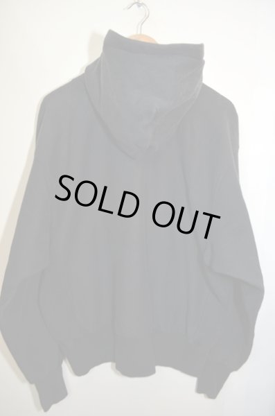 画像2: 00's チャンピオンリバースウィーブパーカ 目付き BLK (2)