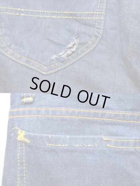 画像7: 60-70's Lee BLU-FAST スリムデニムパンツ (7)