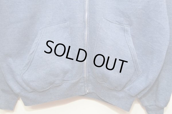 画像3: 60's セパポケフルジップスウェット “杢ネイビー” (3)