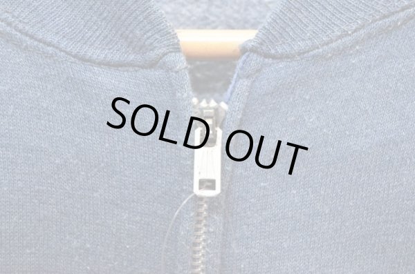 画像4: 60's セパポケフルジップスウェット “杢ネイビー” (4)