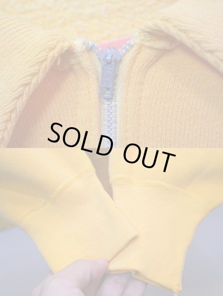 画像6: 60's Russell Southern ハーフジップスウェット (6)