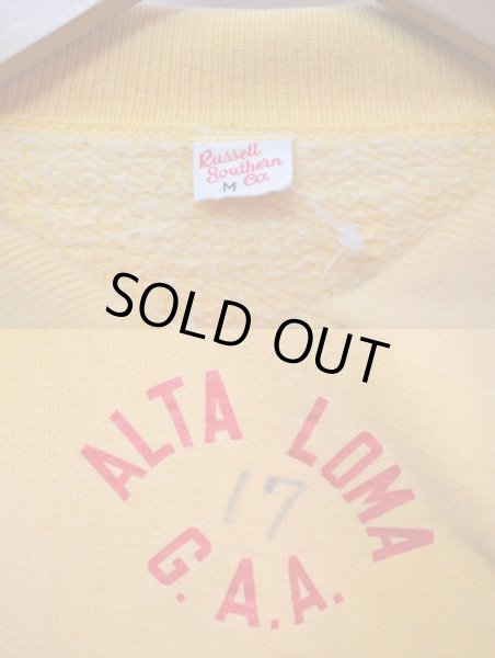 画像3: 60's Russell Southern ハーフジップスウェット (3)