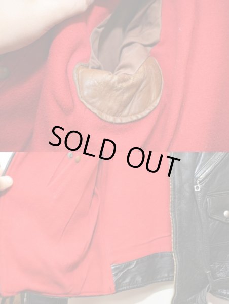 画像7: 40's star sportswear "KURLAND"ホースハイドレザーライダース (7)