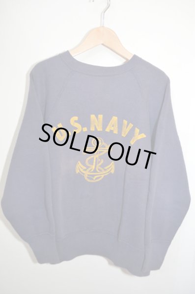 画像1: 60's VINTAGE SWEAT "US NAVY" (1)