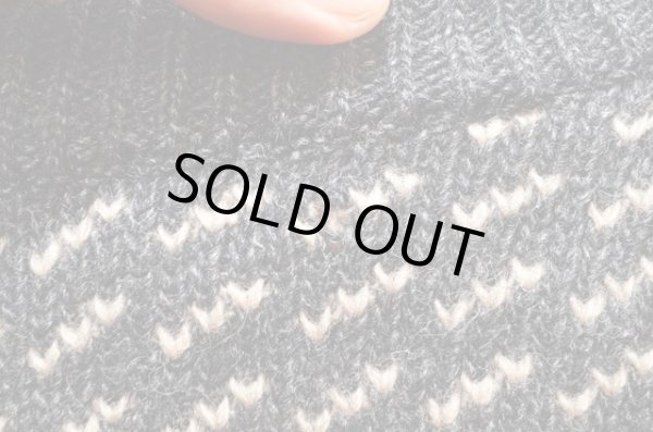 画像5: 90's L.L.BEAN バーズアイ柄 ウールニット (5)