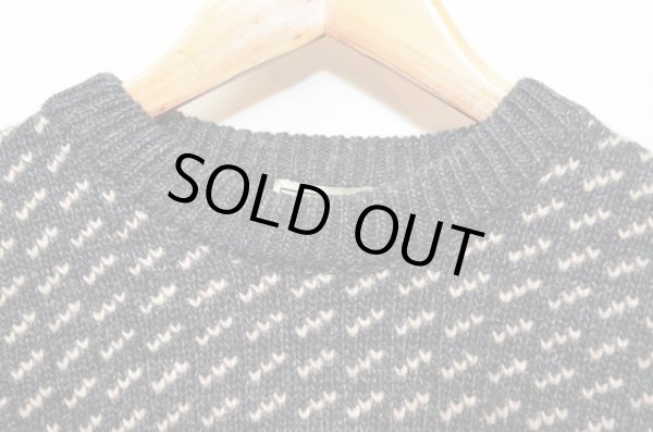 画像4: 90's L.L.BEAN バーズアイ柄 ウールニット (4)